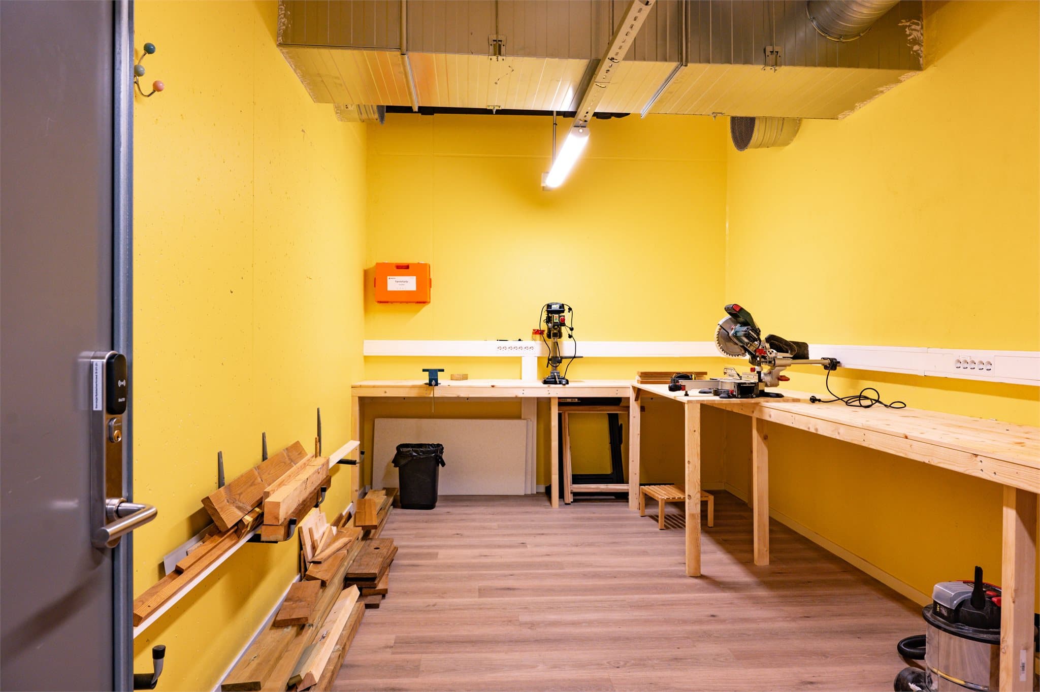 Felles verksted.