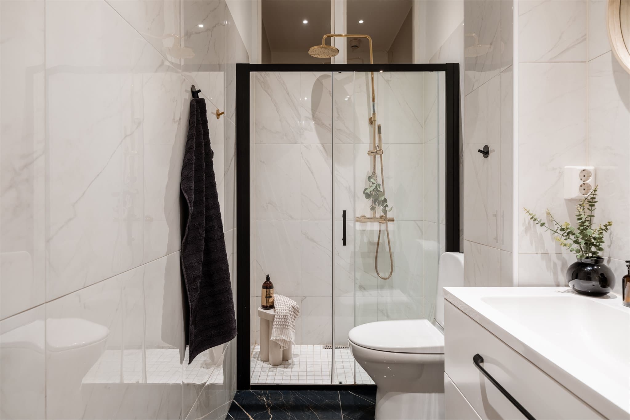 Her er det varme i gulvet for økt komfort.