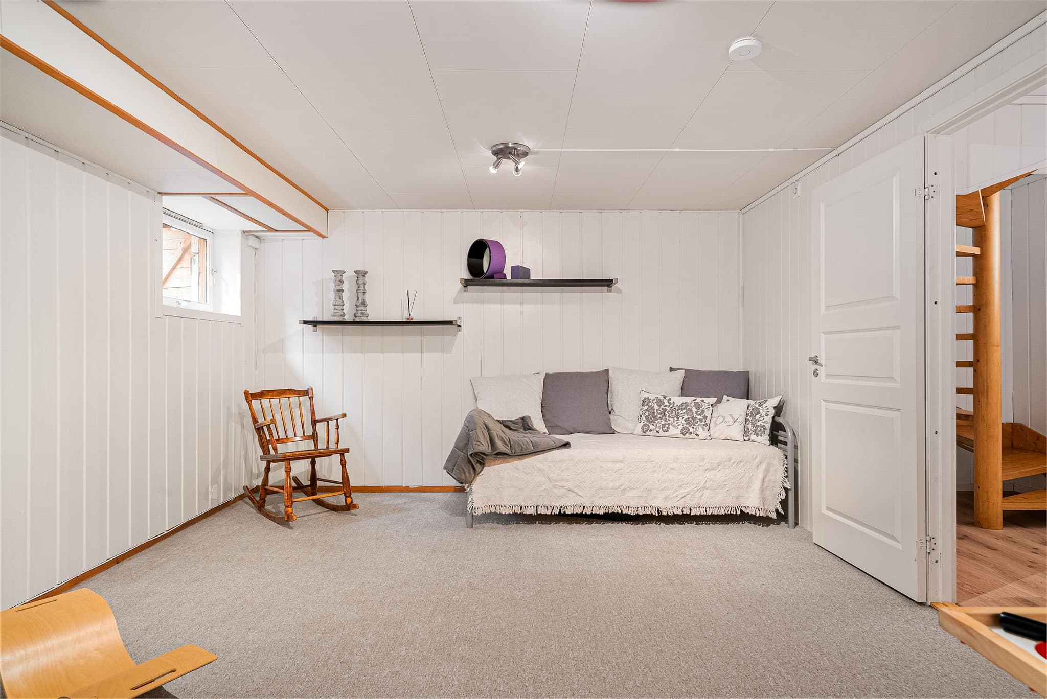 Kjellerstuen er ikke godkjent for varig opphold.