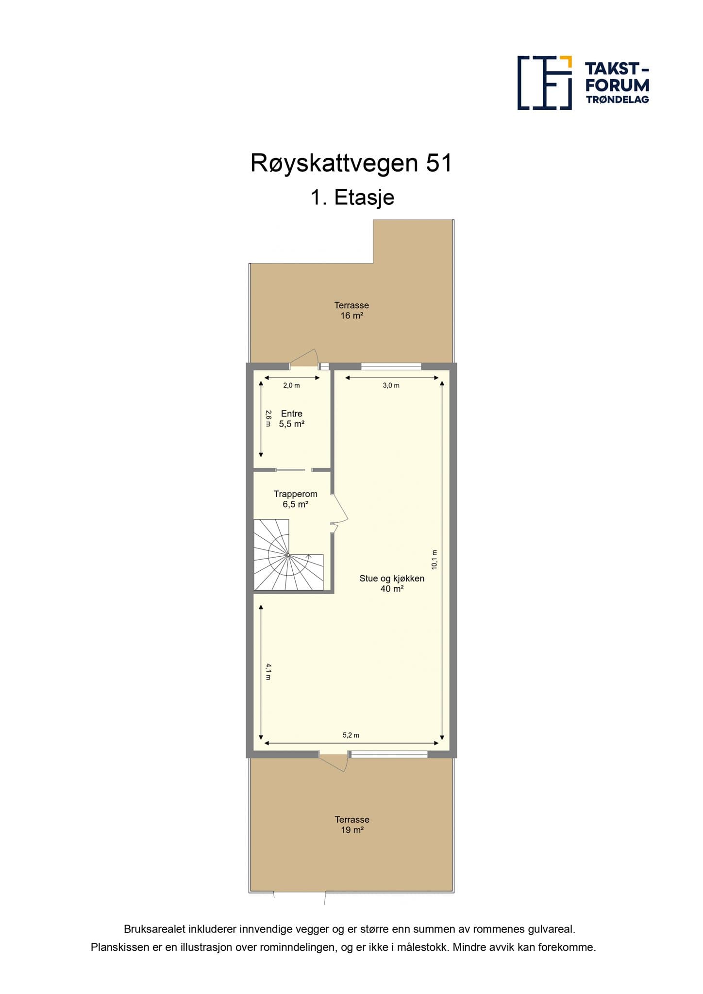 Plantegning - 1. etasje