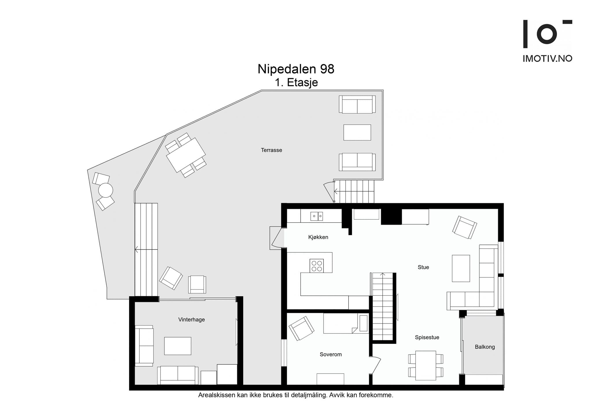 - Planløsning 1.etasje -