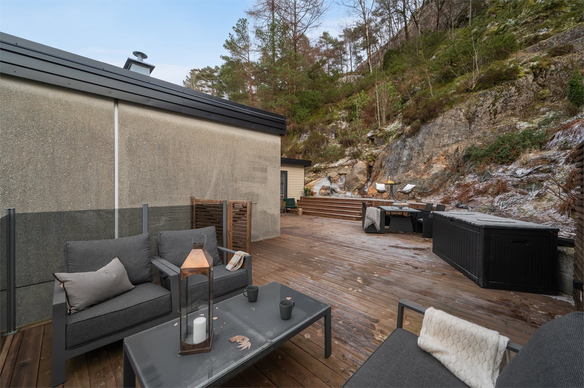 - Et perfekt samlingspunkt på fine sommerdager -