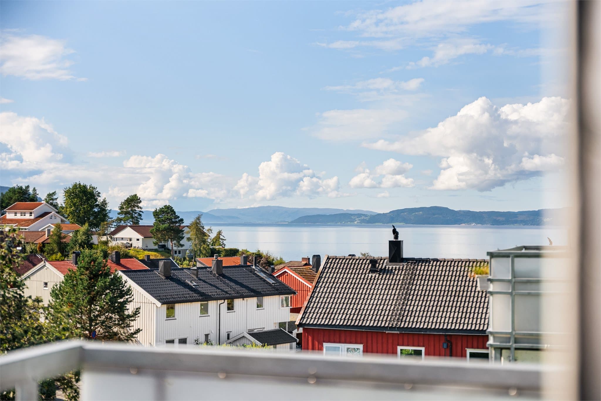 Leilighet med fantastisk beliggenhet like ovenfor trondheimsfjorden.