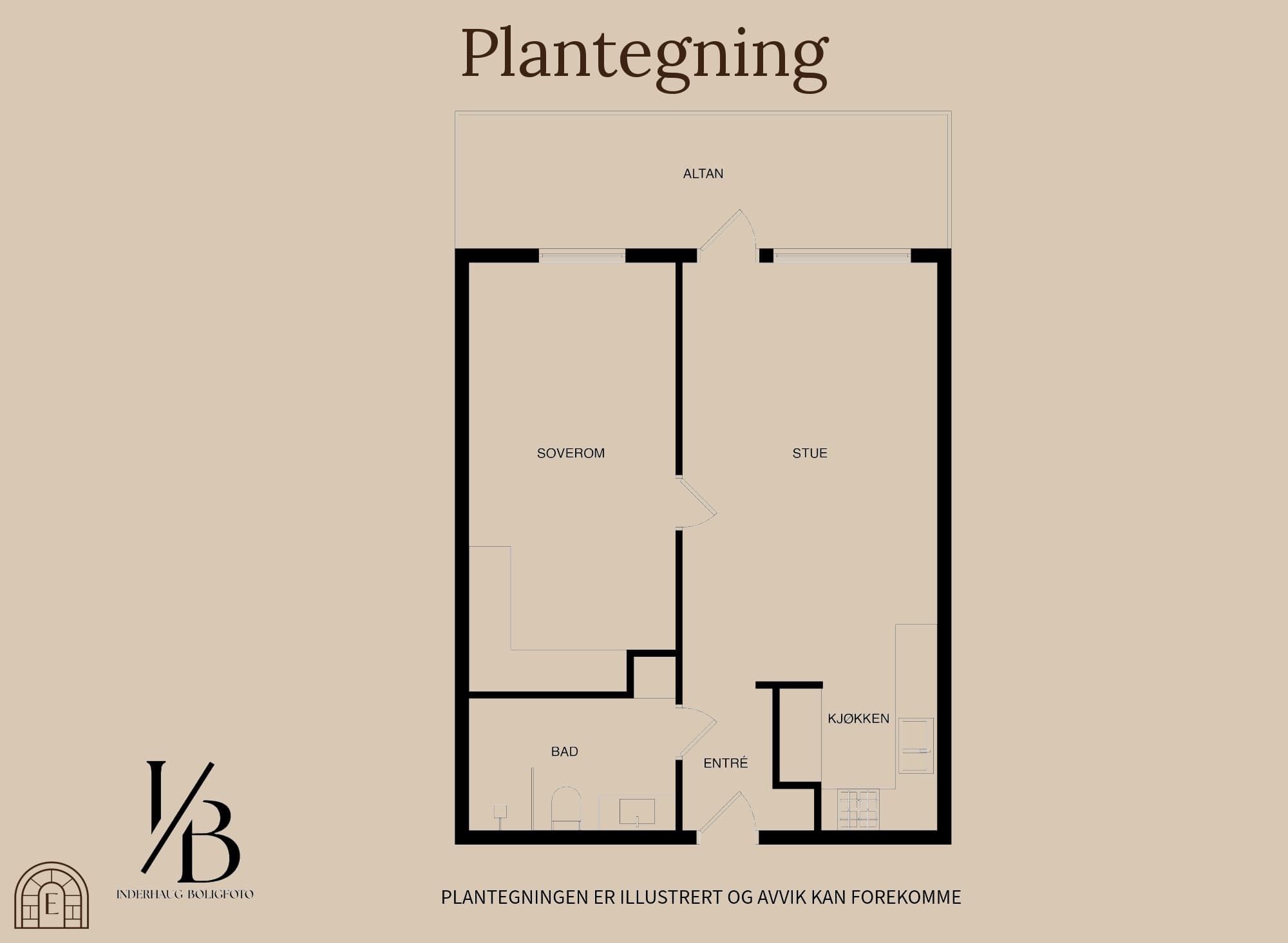 - Plantegning -