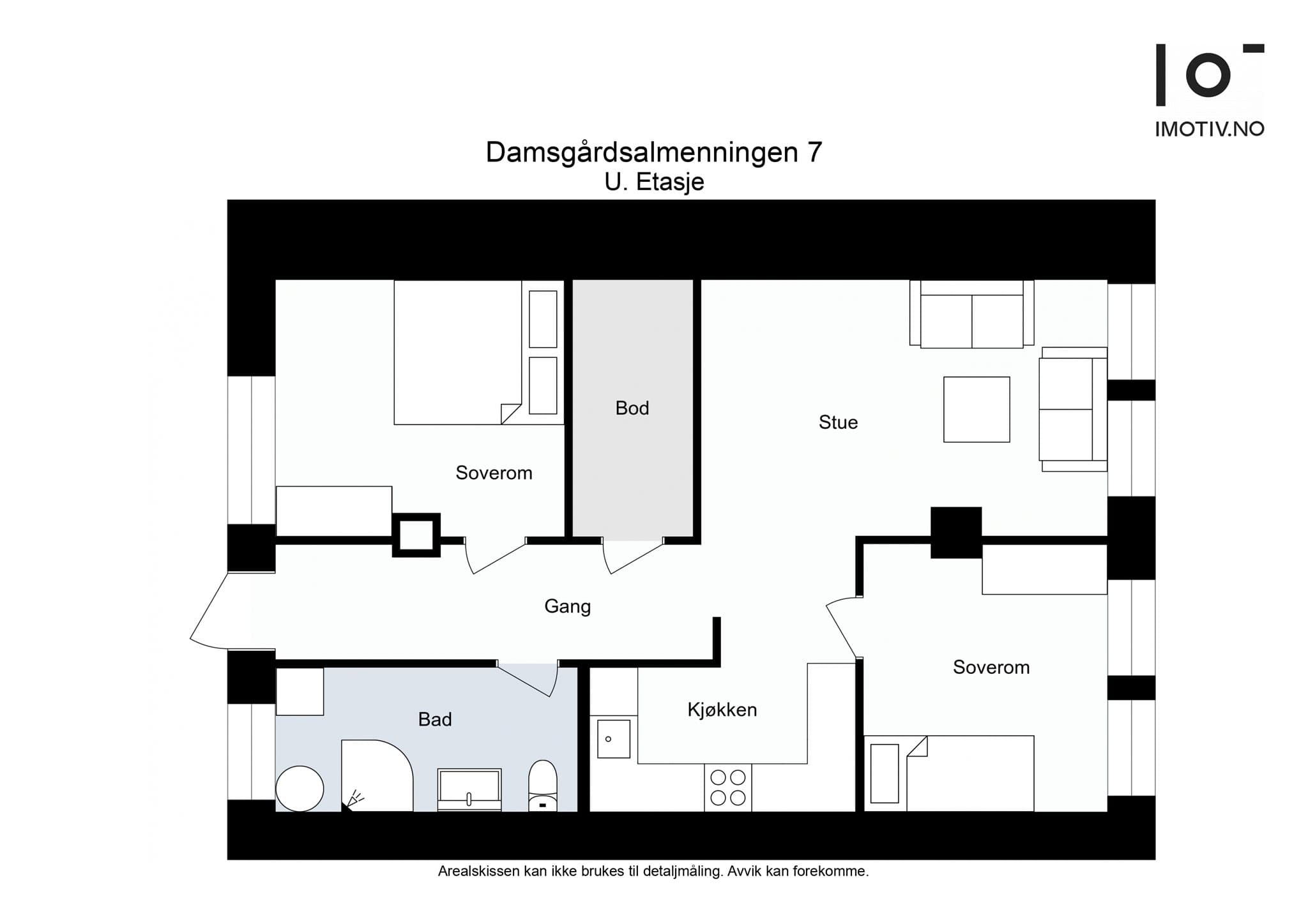 - Vi tar turen inn i kjelleretasjen -