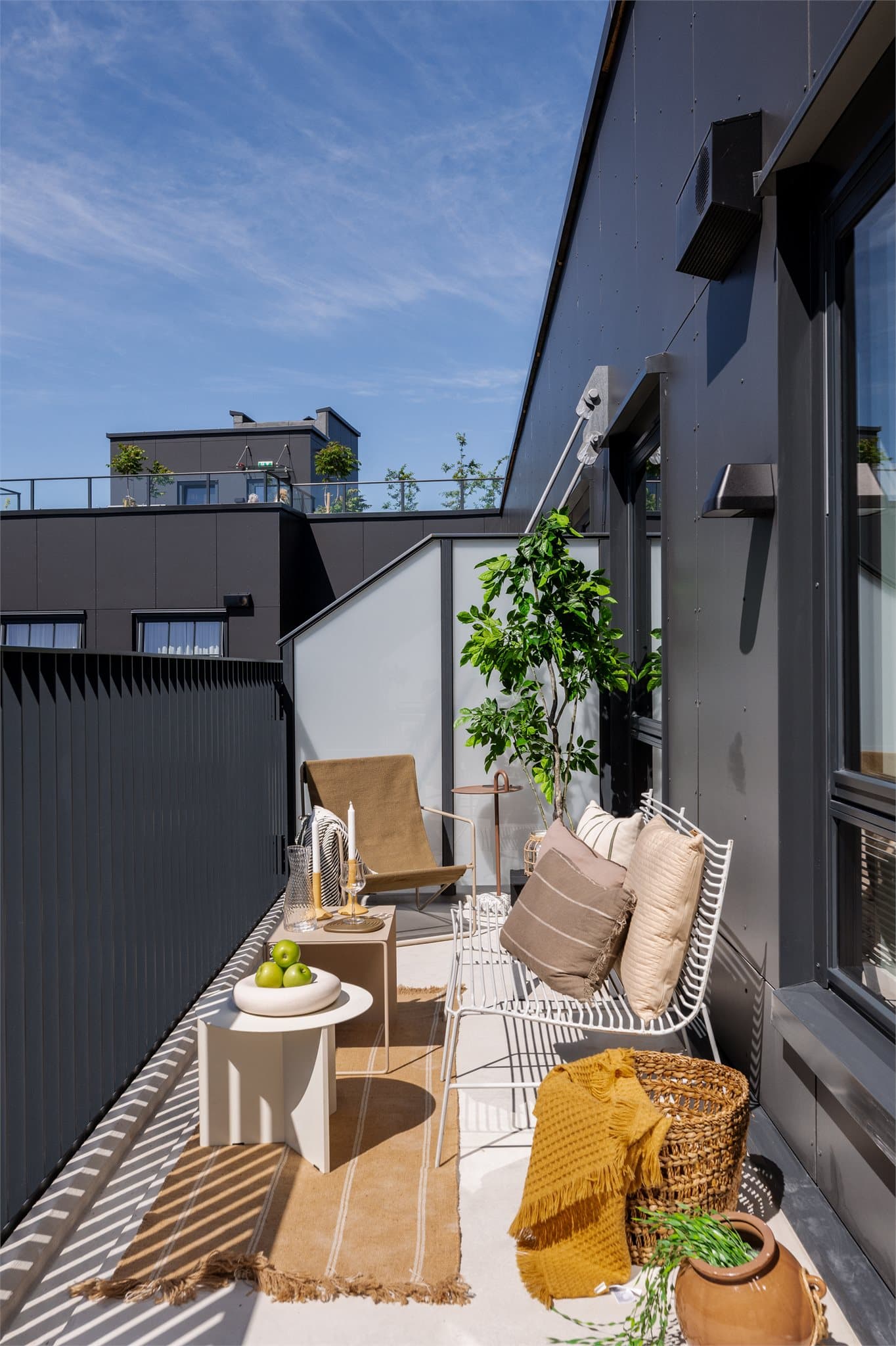 `Her kan lange sommerkvelder nytes med gode venner.