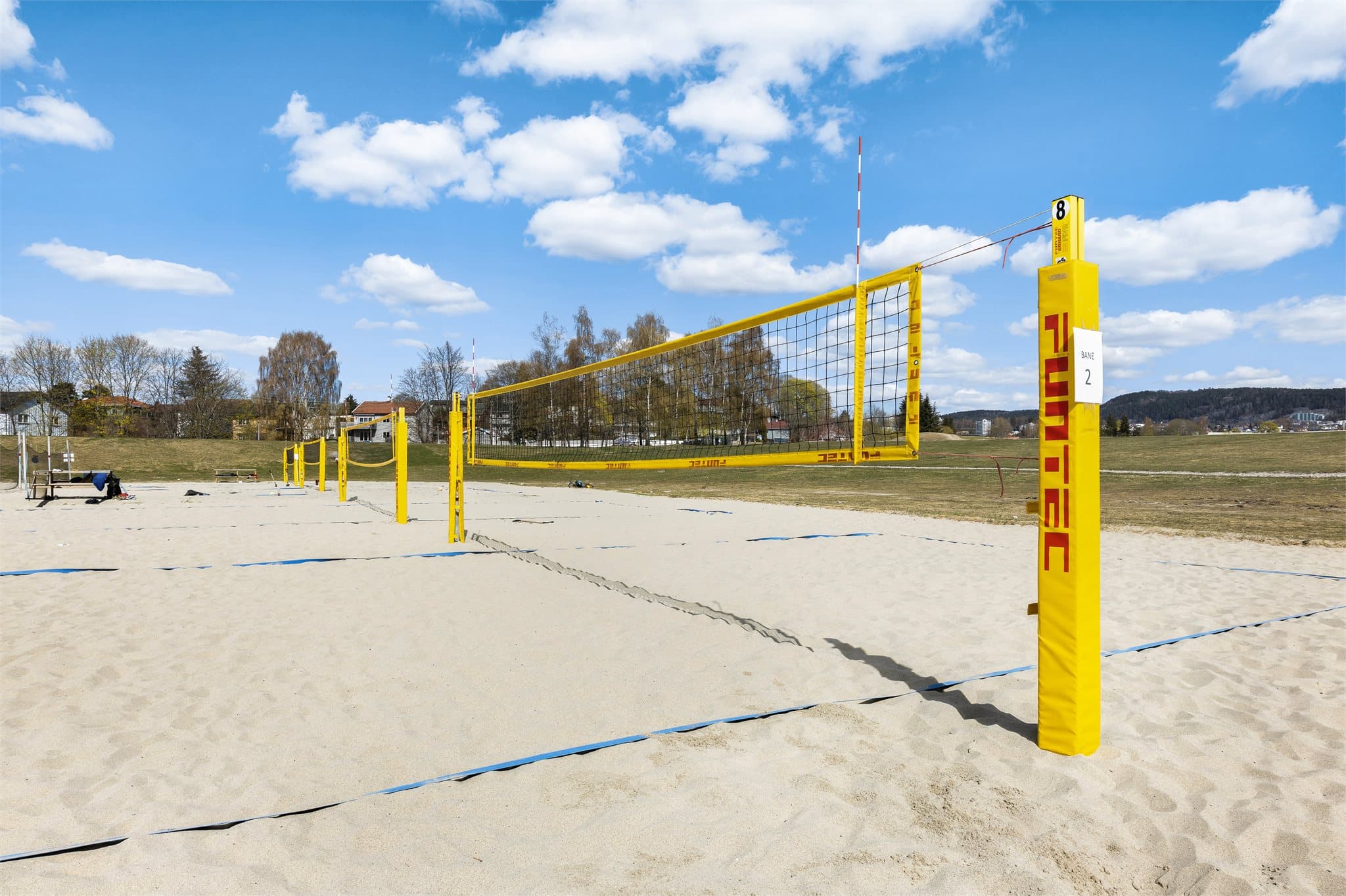 For den aktive er det kort vei til Voldsløkka, som blant annet tilbyr sandvolleyballbaner.