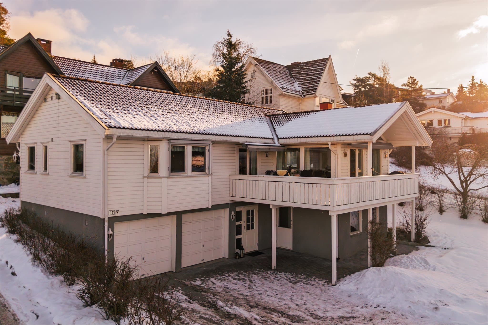 Deres nye hjem? Huset byr på 221 m² BRA.