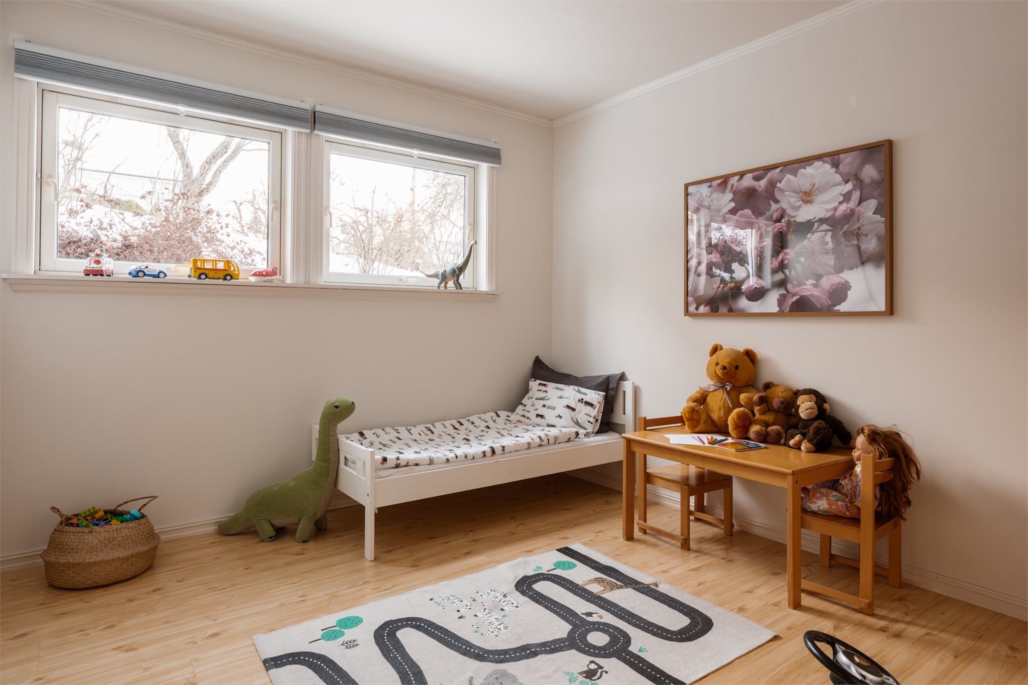 Etasjen byr på to soverom, her et perfekt rom for minstemann i familien!