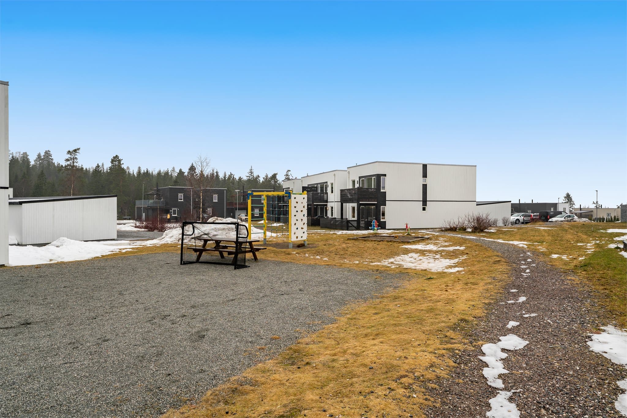 Like nær boligen er det fine lekeområder.