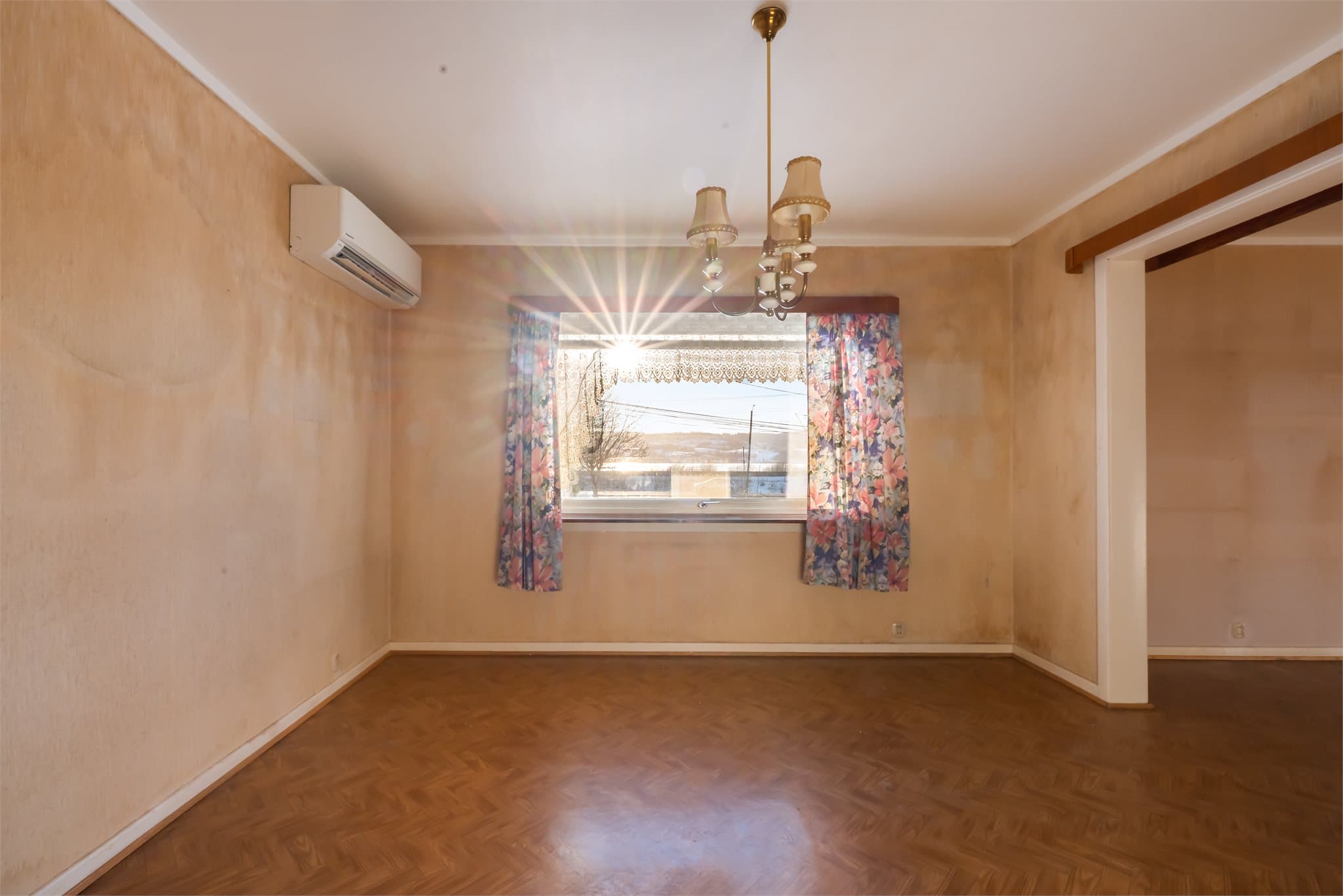 Det er installert varmepumpe i 2020