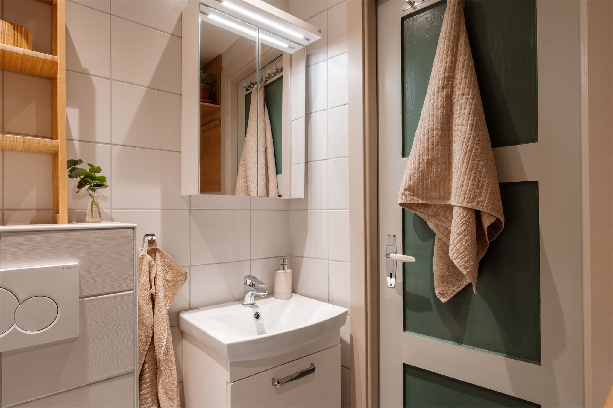 Badet har rør-i-rør-system fra 2018.