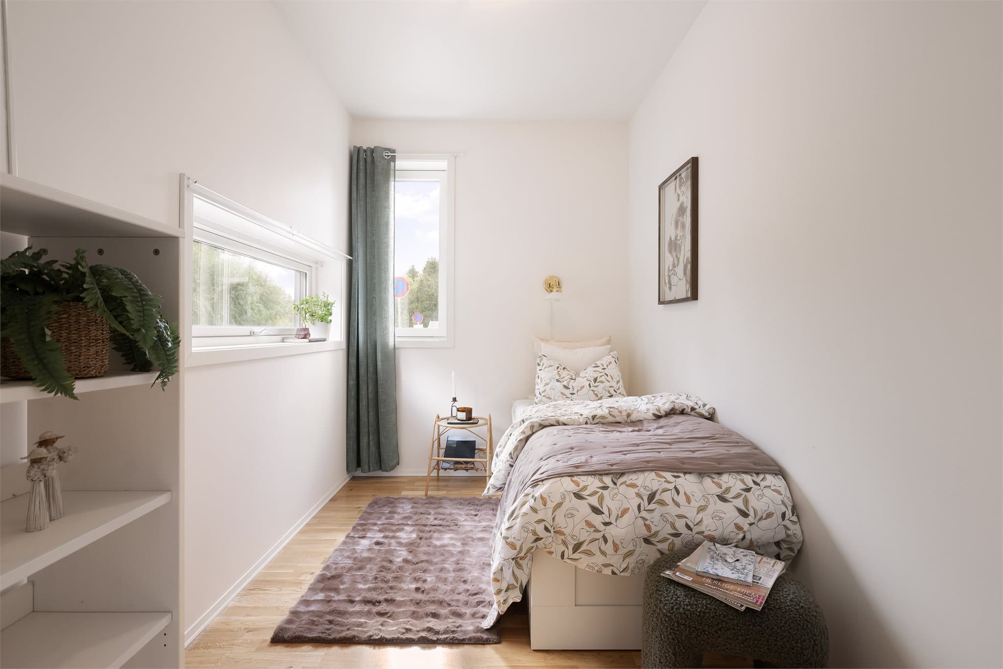 Soverom 2 er på 7,6 m²