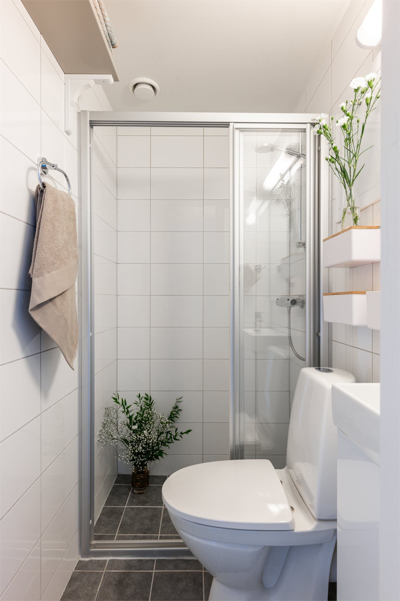 Badet ble rehabilitert i regi av borettslaget i 2014.