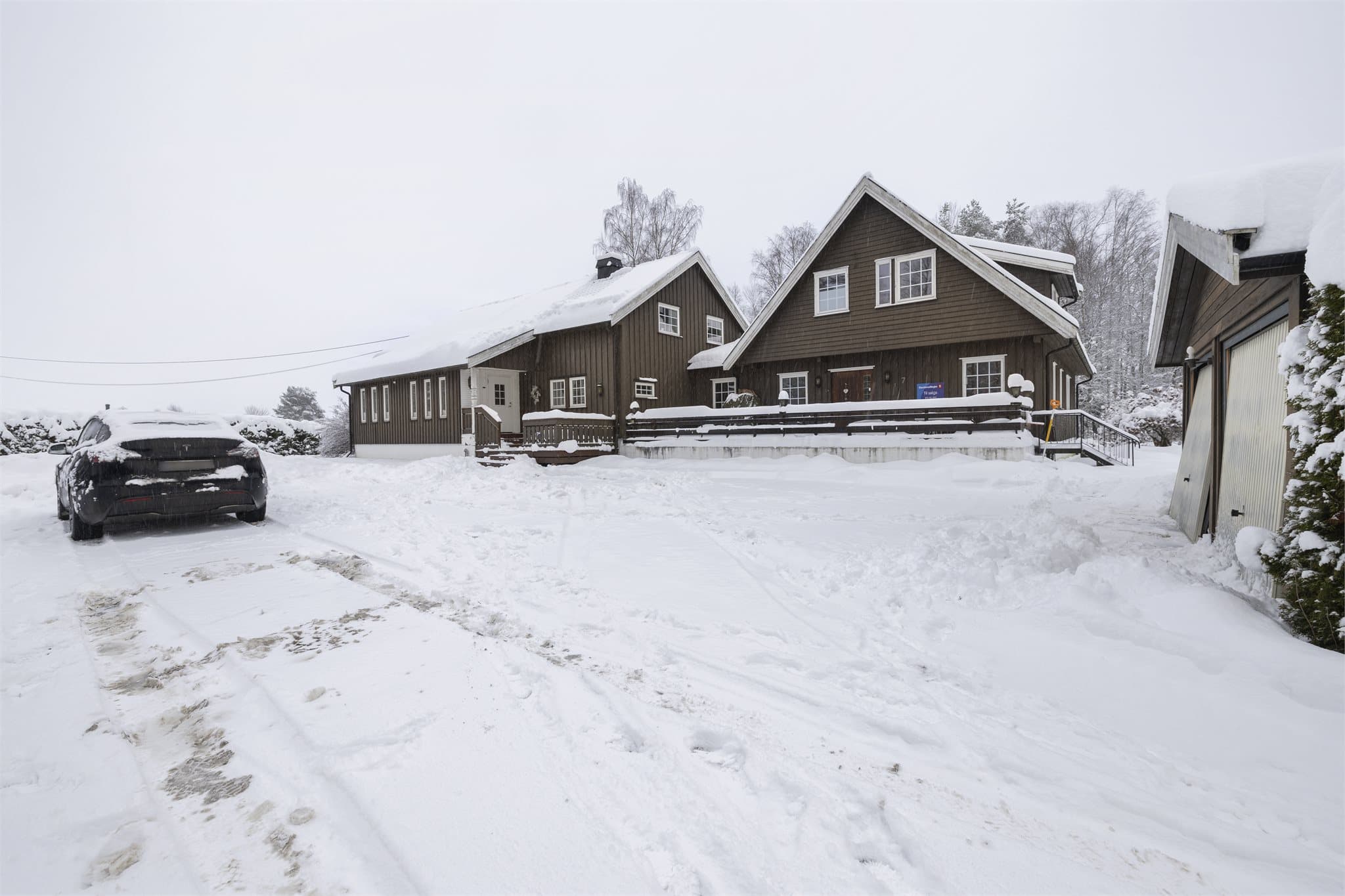 Her bor man landlig, med nærhet til flotte turmuligheter i skog og mark.