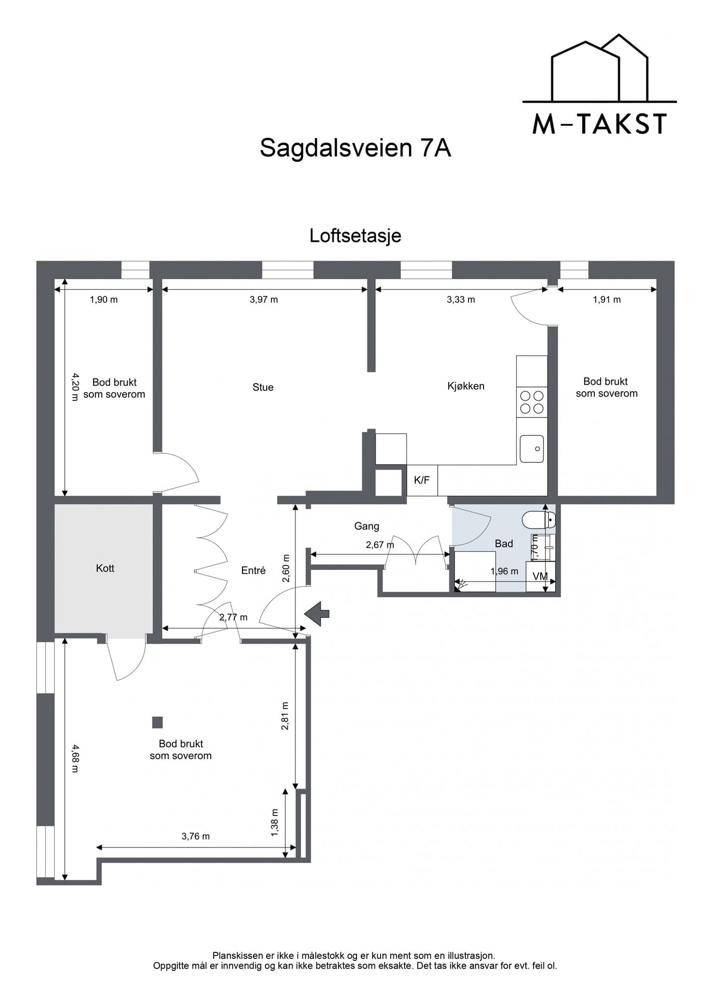 Plantegning-Loftetasje