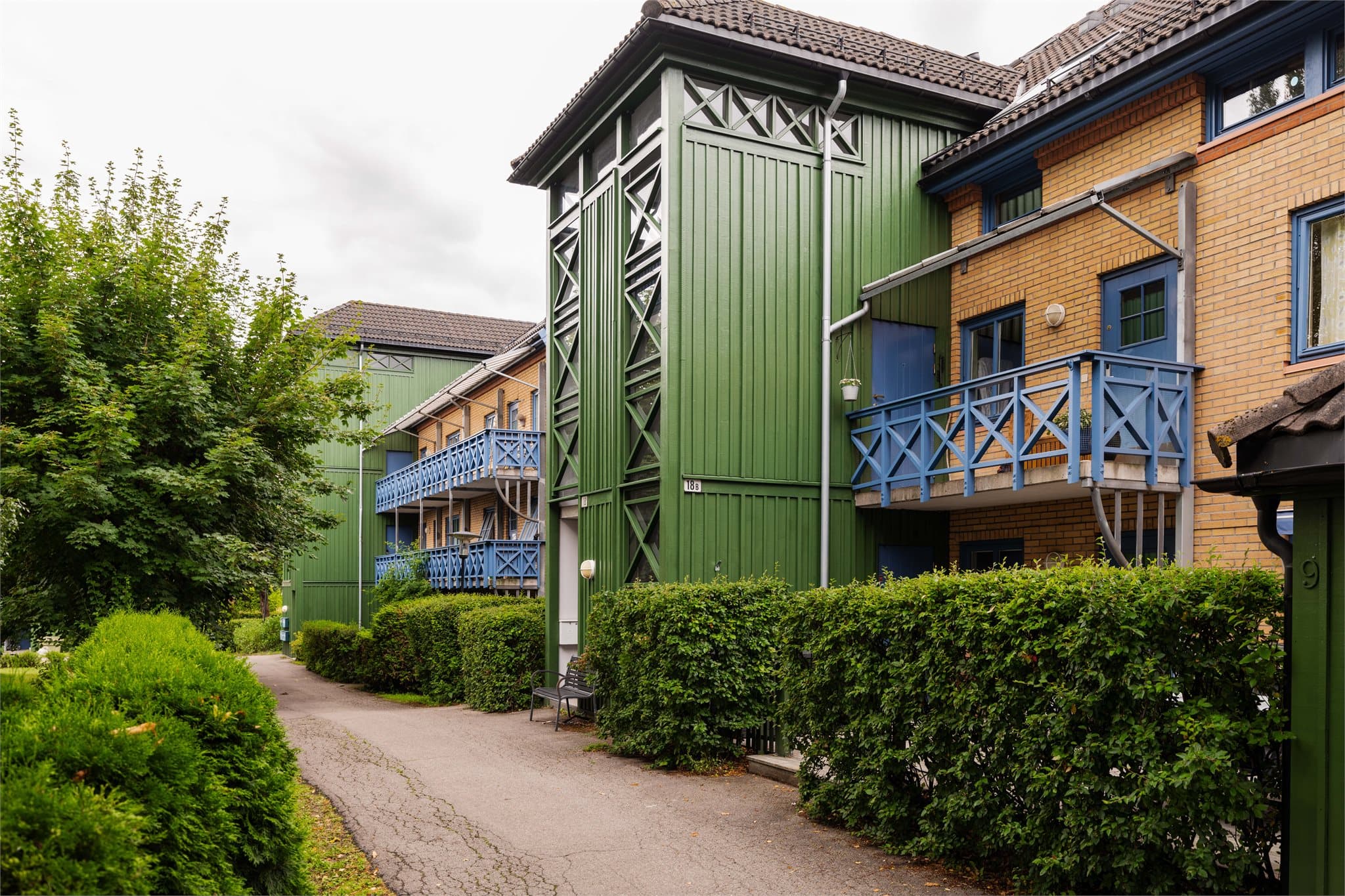Velkommen til Fyrstikkalléen 18B, som ligger i et sameie bestående av 58 boligseksjoner.