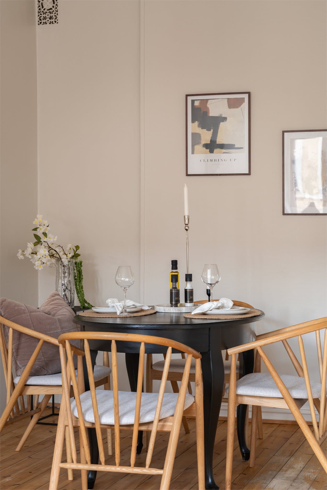 Her kan du invitere venner og familie på hyggelige sammenkomster.