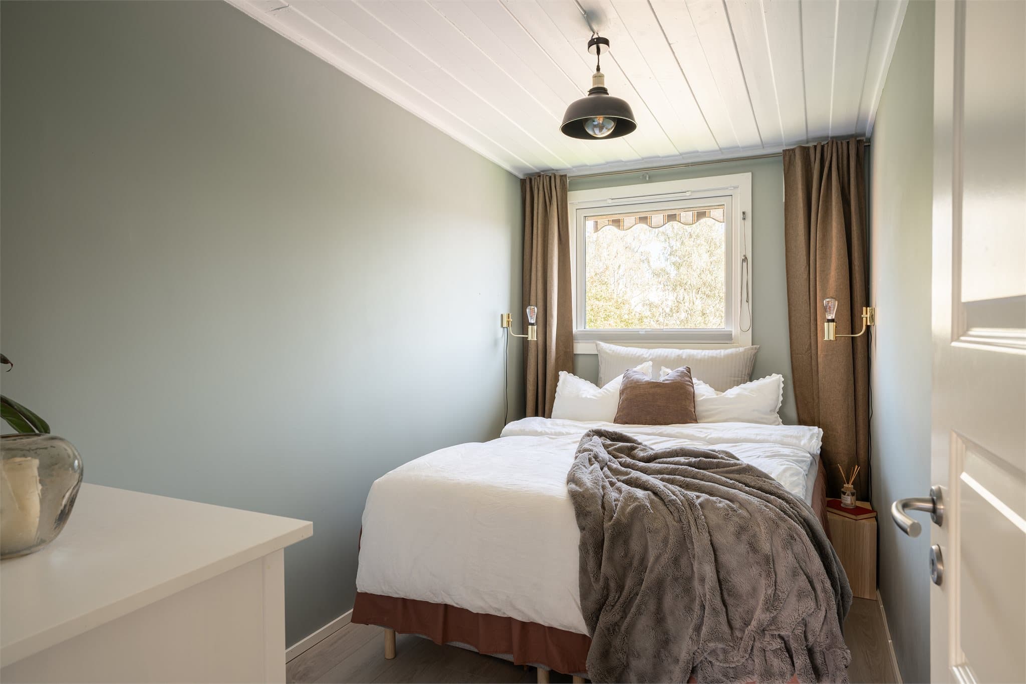 Det tredje soverommet er også av god størrelse