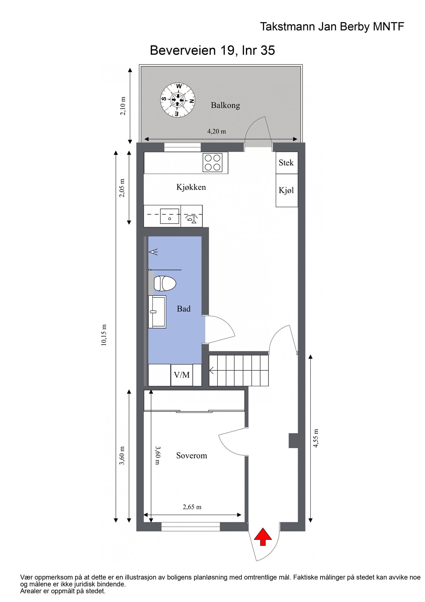 Plantegning- 1 etasje