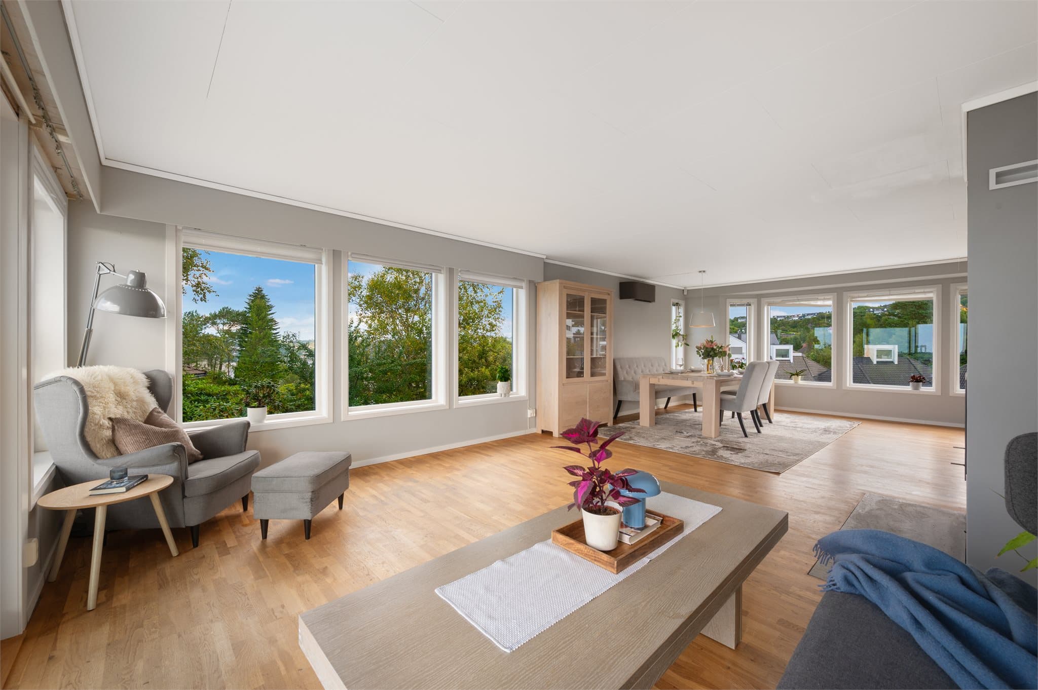 - Stuen måler hele 58,3 m² -