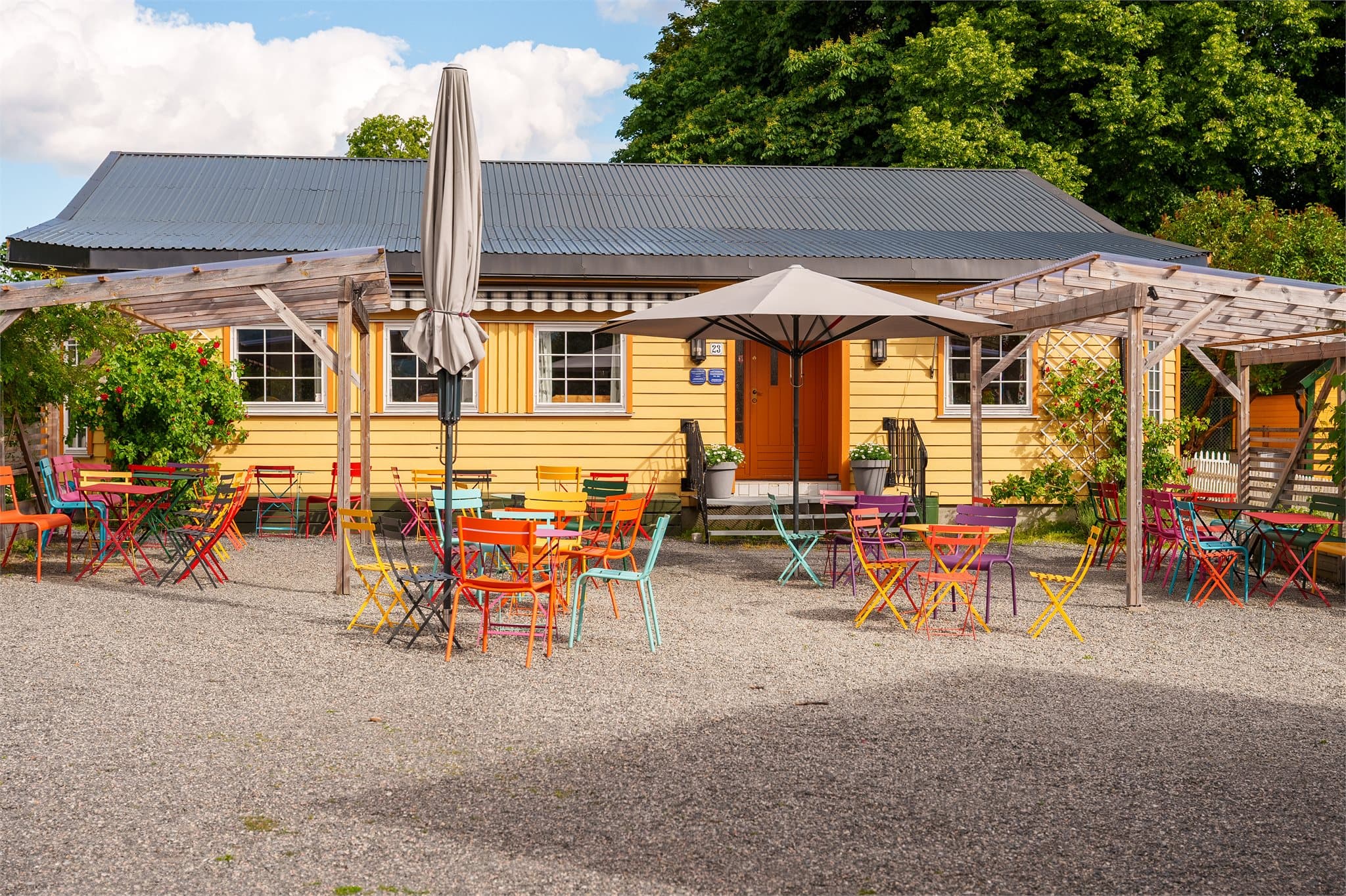 "Lille café" i Hjemmets Kolonihager