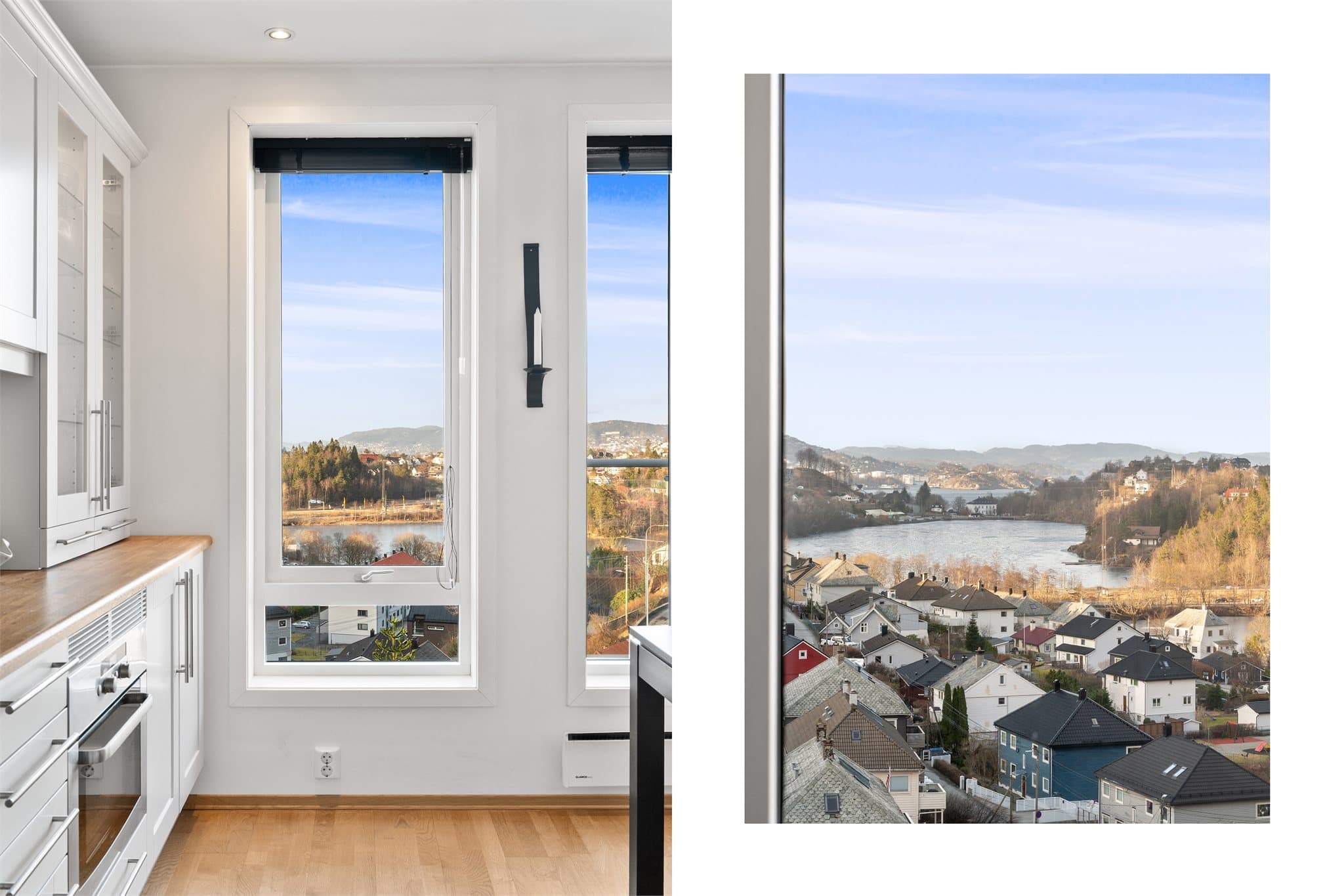 - Ny eier får gleden av integrert stekeovn, induksjonsplatetopp, oppvaskmaskin og kjøleskap med frysedel -