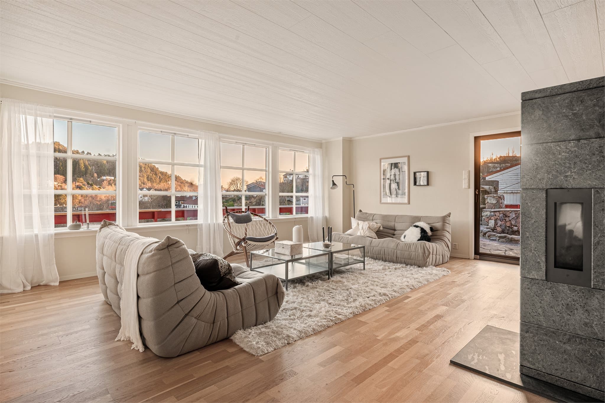 - Stuen måler hele 52,8m² -