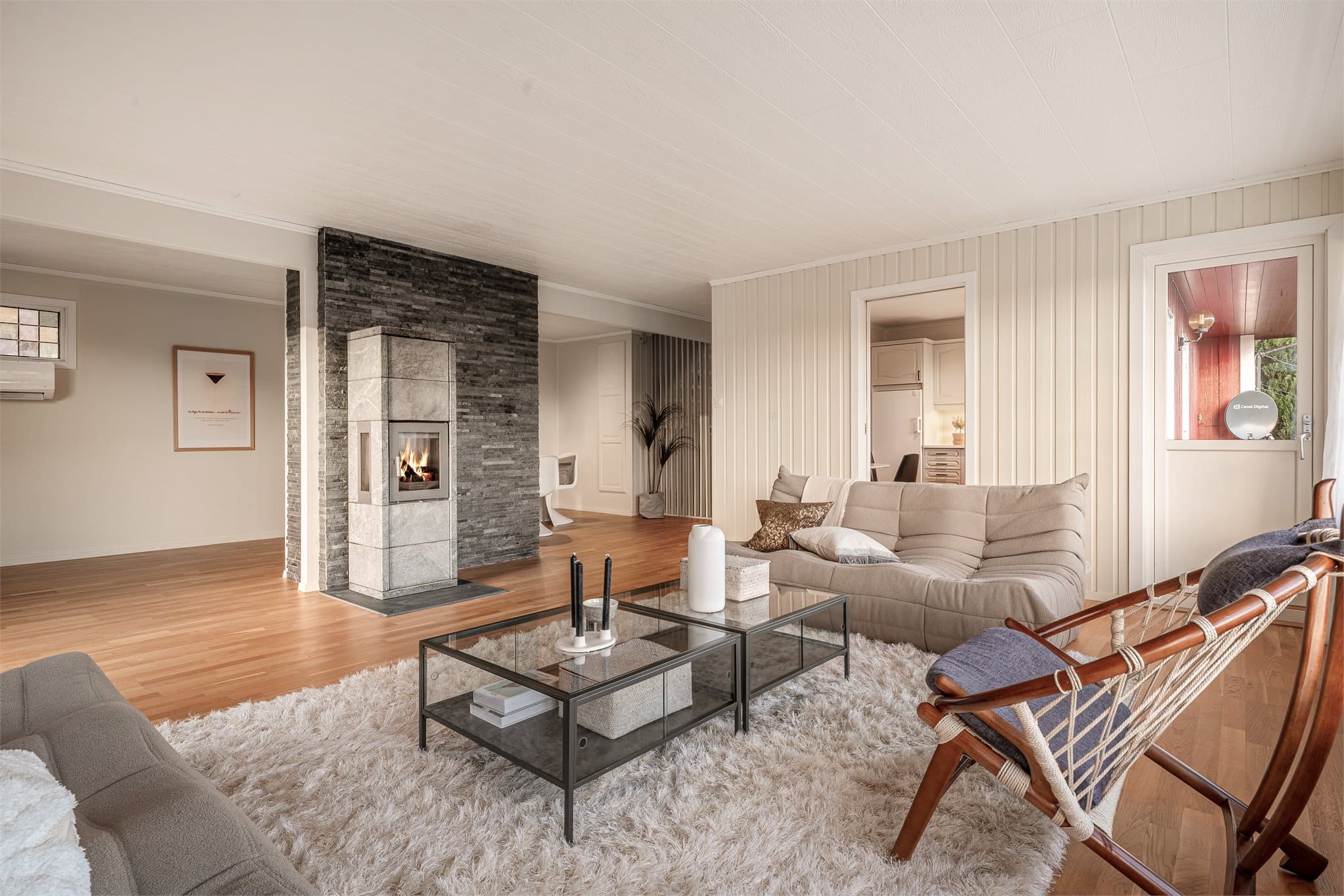 - Inntekking av pipe over tak ble gjort i 2022 -