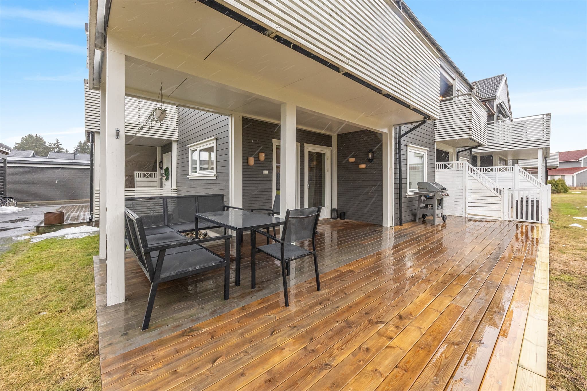 God plass til sittegruppe.