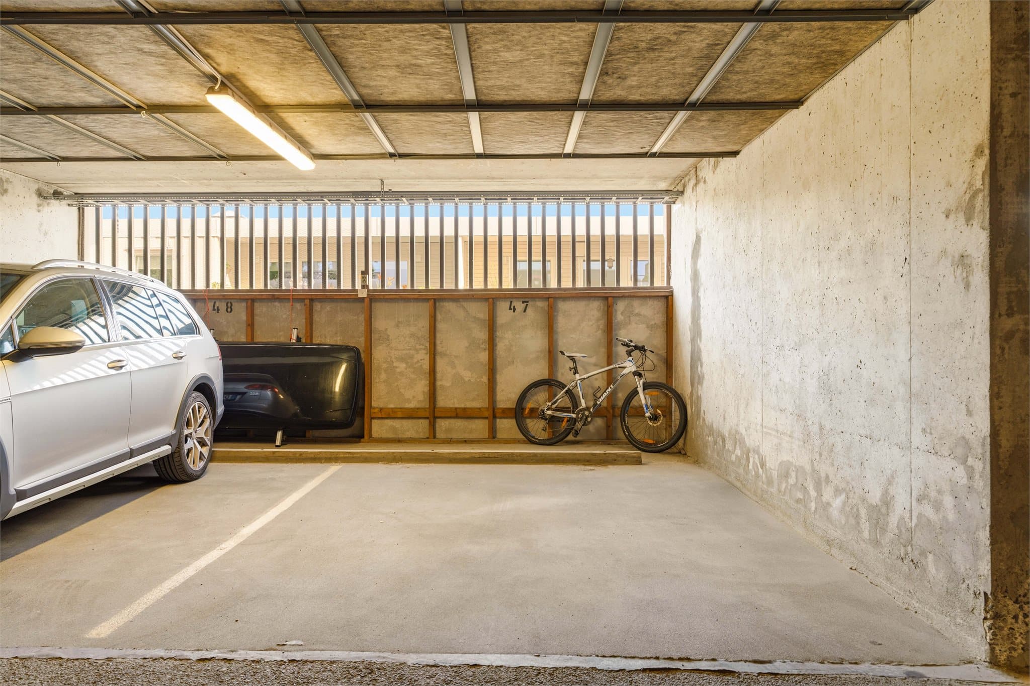 Leiligheten disponer plass 47.