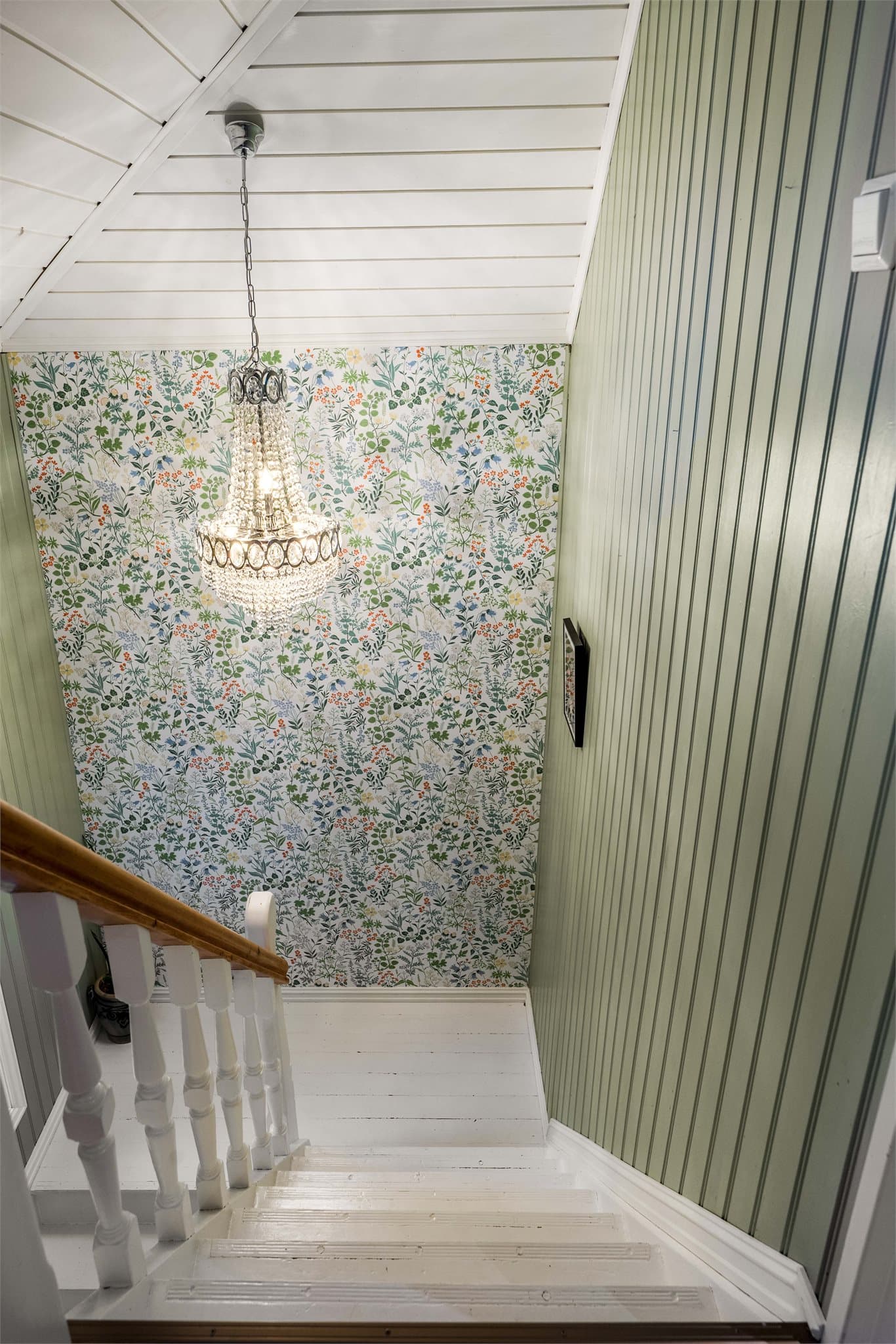 Trappen er original fra byggeår.