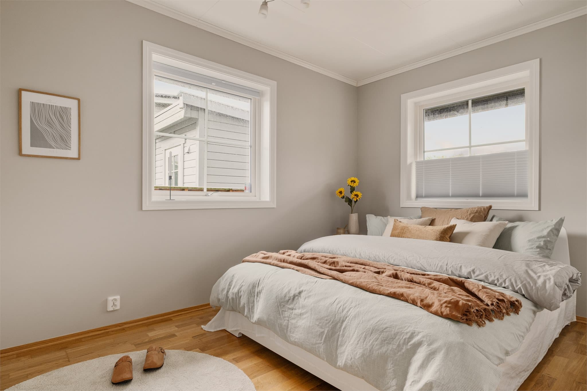 - Et nydelig hovedsoverom på hele 11,7 m² -