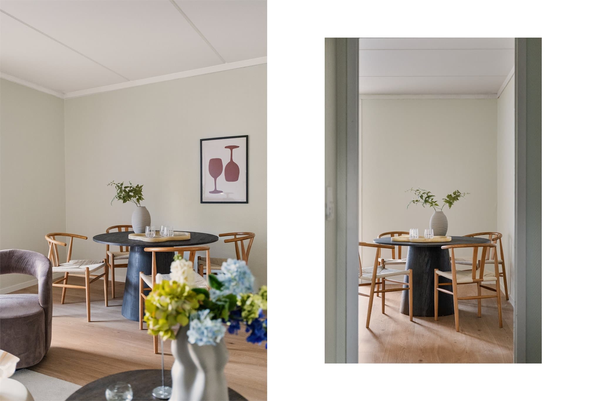 - I 2026 ble alle veggoverflater i stue, kjøkken, soverom og entré/gang malt, og det ble lagt nytt gulv -