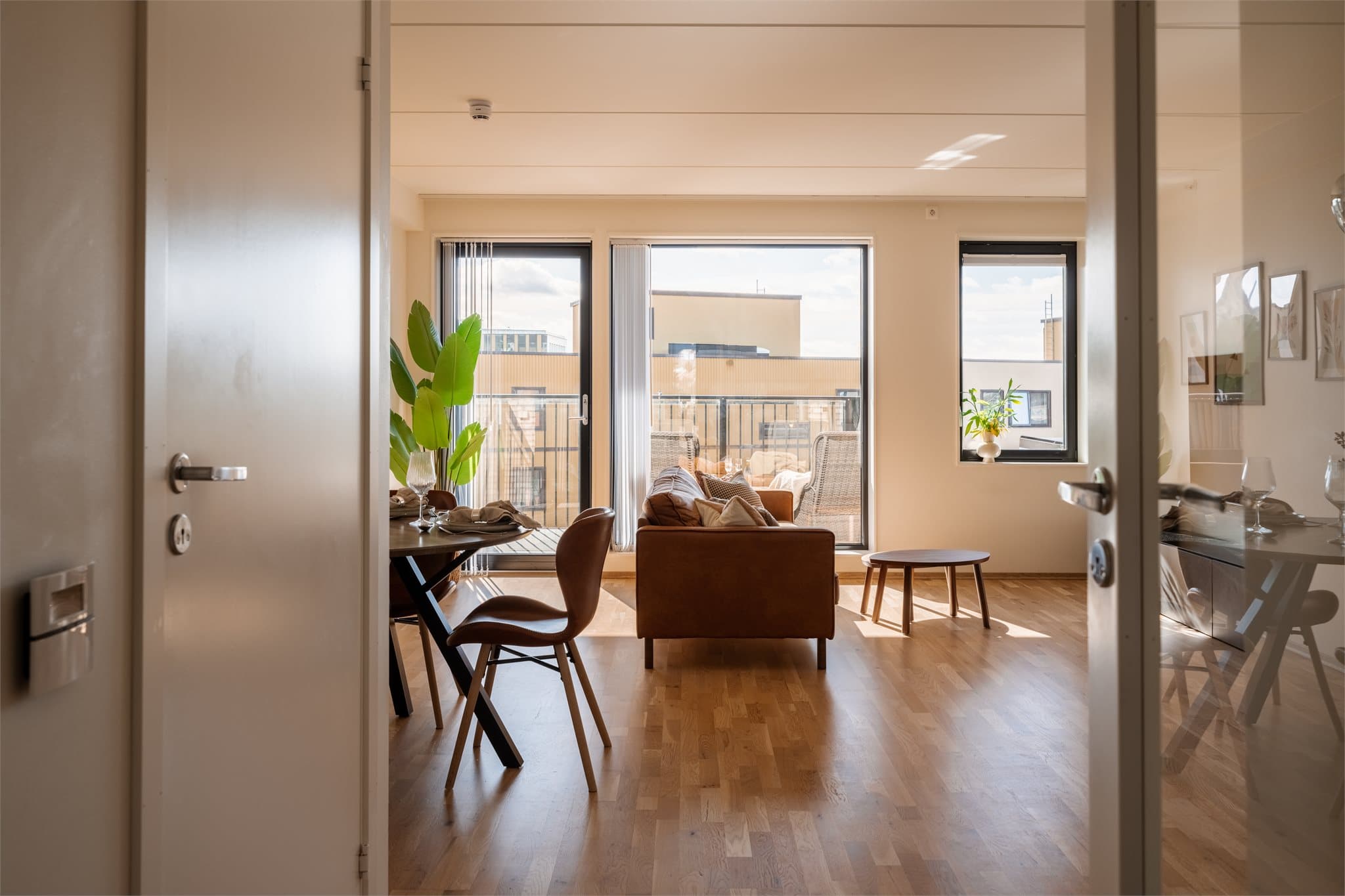 La oss ta turen ut på balkongen!