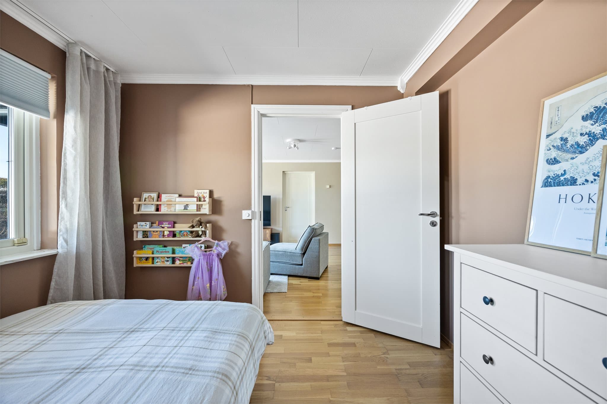 Soverommene er av god størrelse og kan enkelt tilpasses ulike behov.