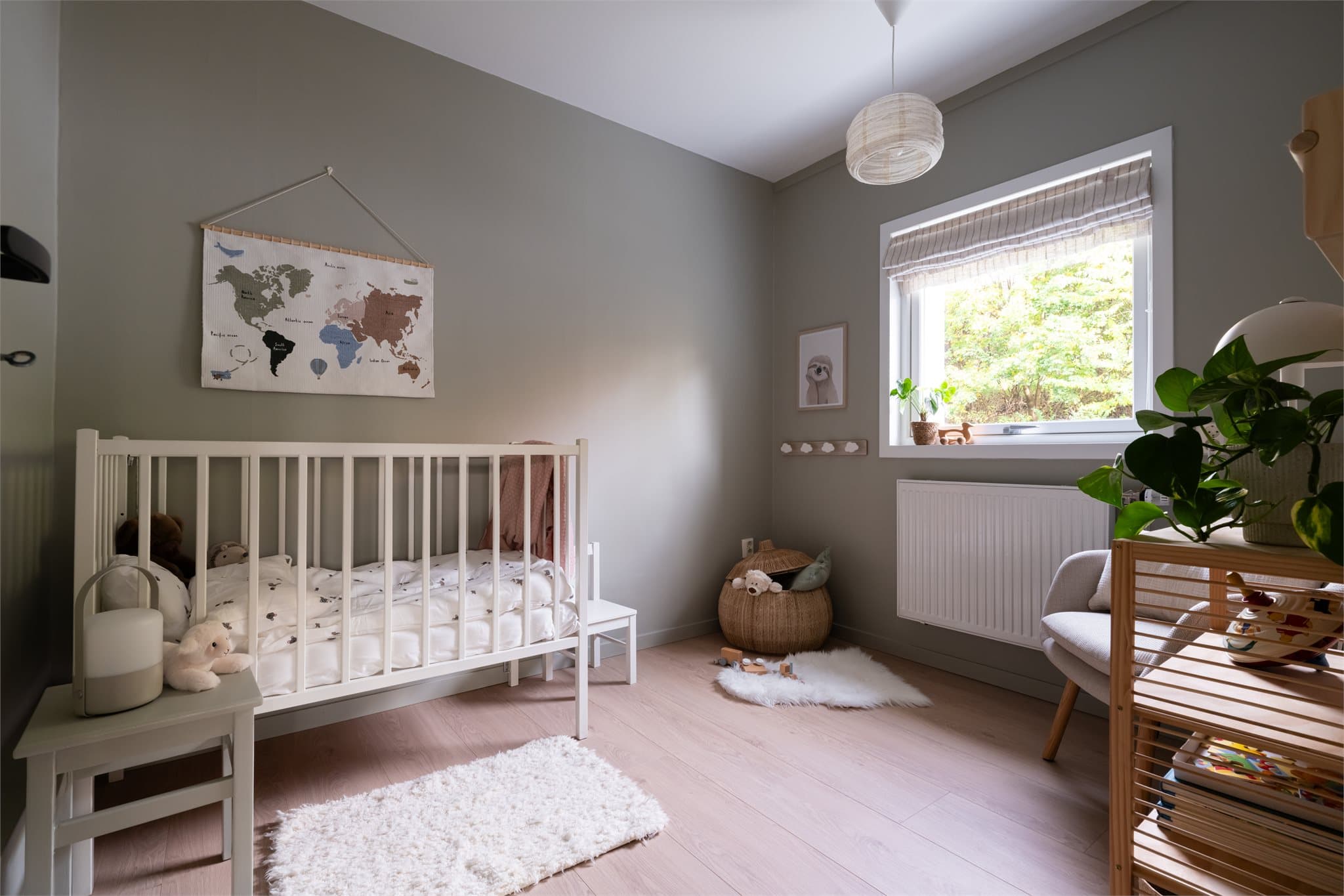 Soverom II fungerer utmerket som barnerom, gjesterom eller kontor.