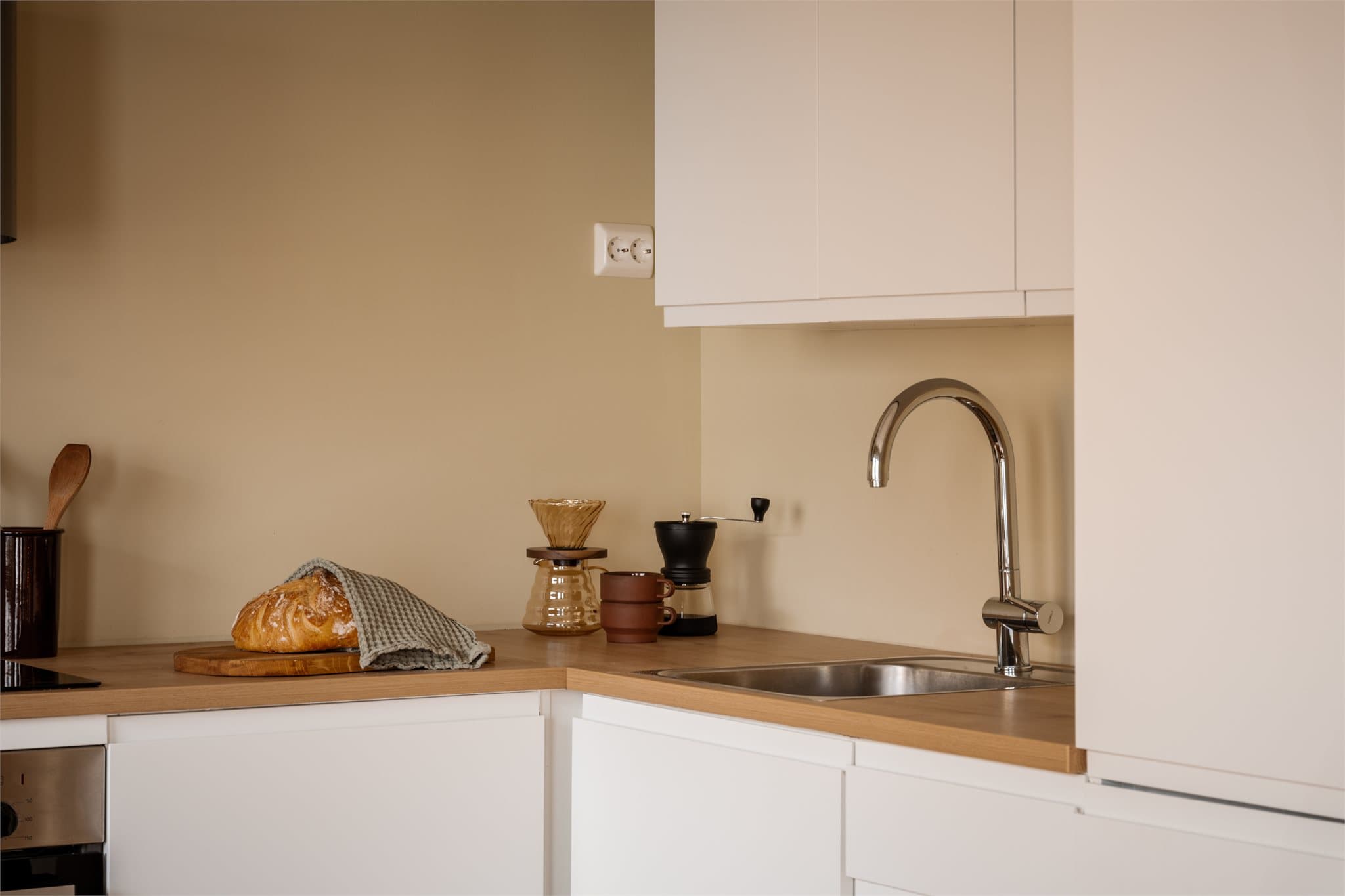 Detaljer fra kjøkkenet.