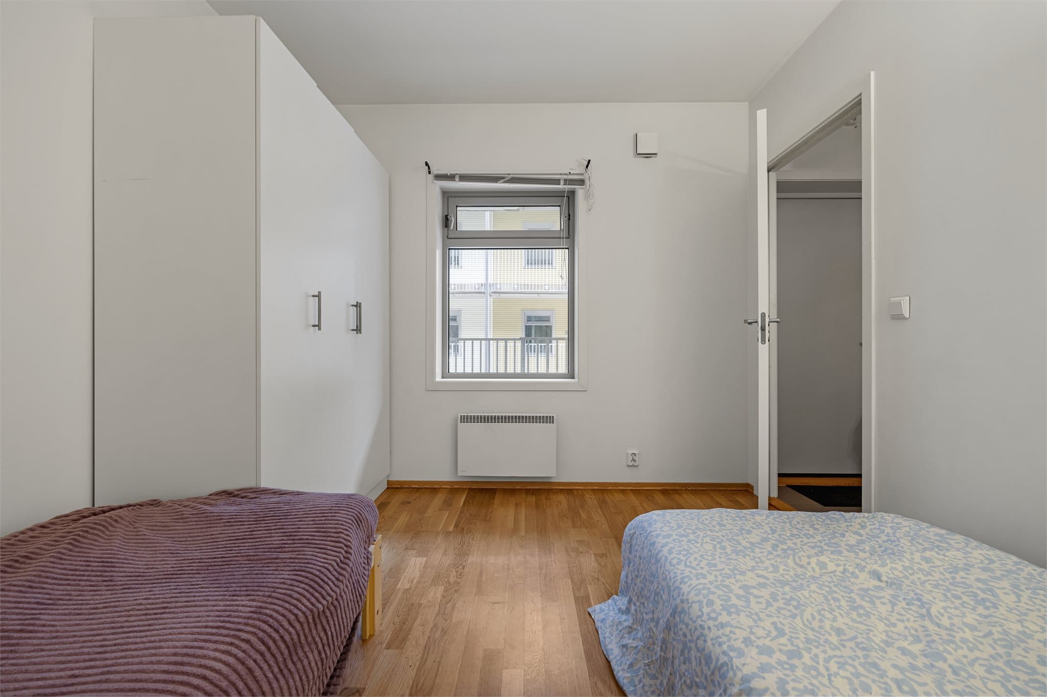 Soverommet byr på flere muligheter til innredning.