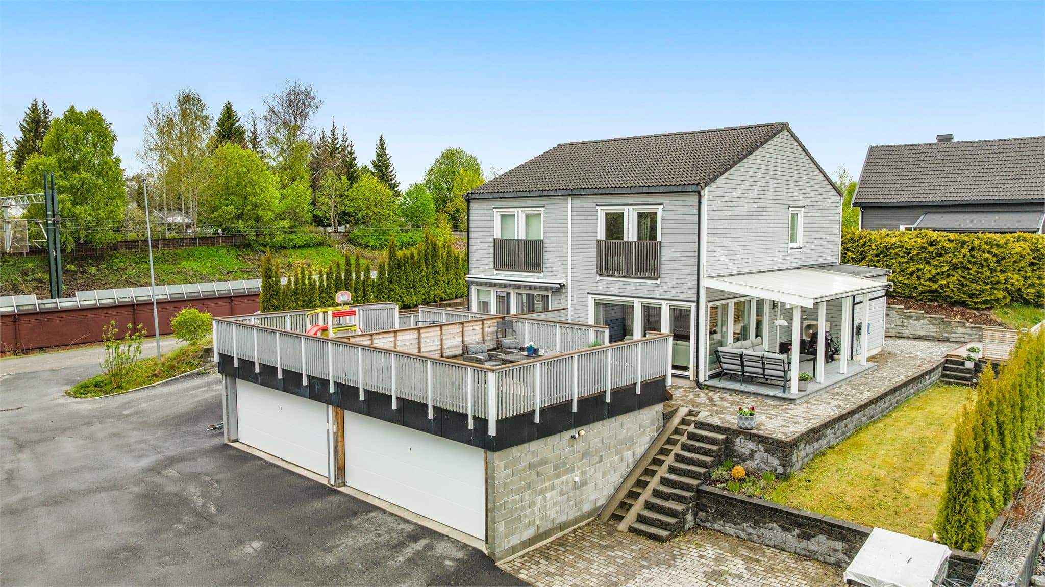 Velkommen til Rådyrveien 10B! Foto: Thor Øyvind Borgersen.