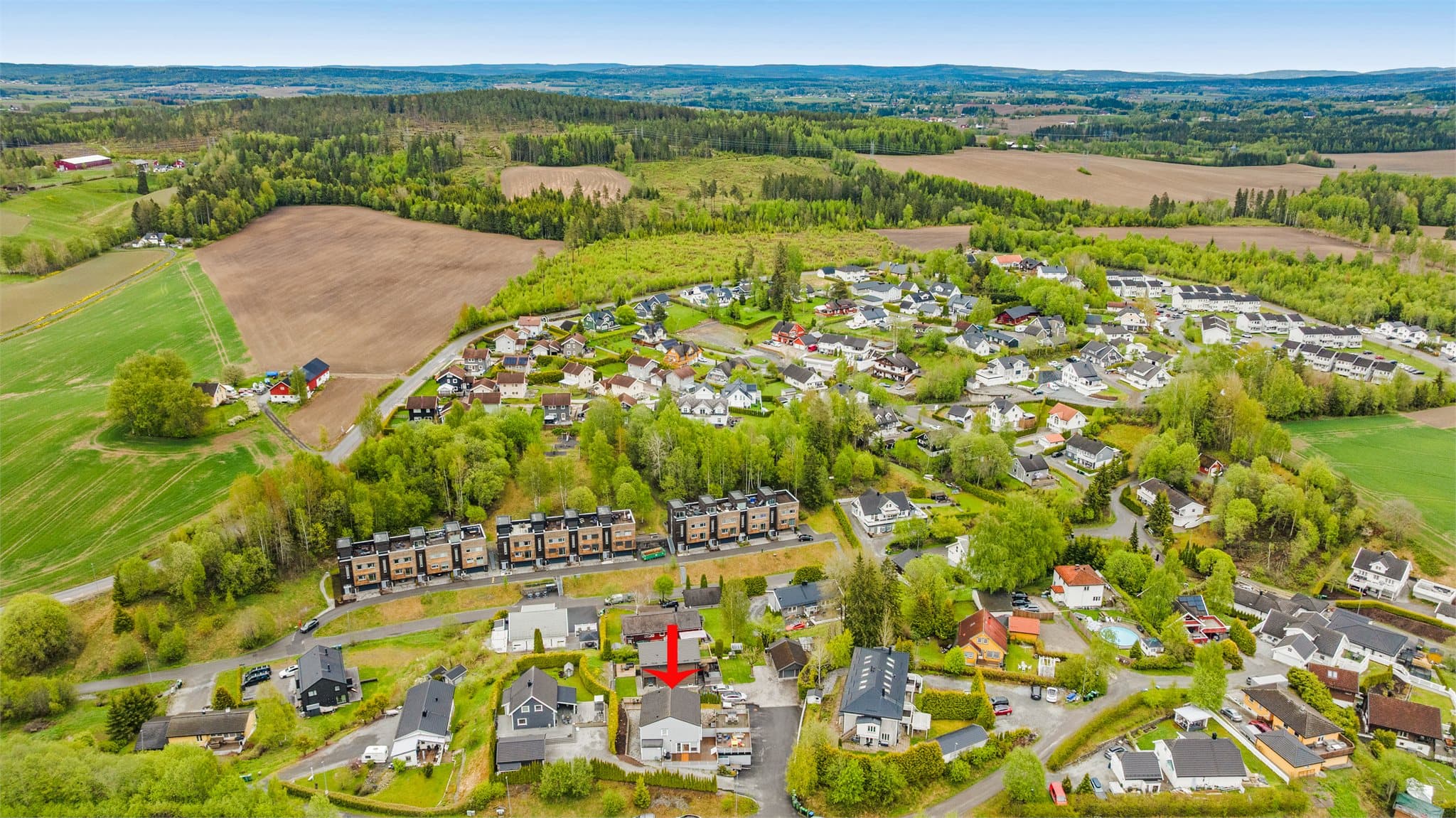 Familievennlig boligområde.