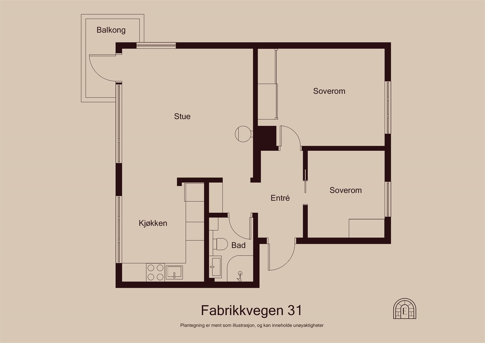 - Planløsning -
