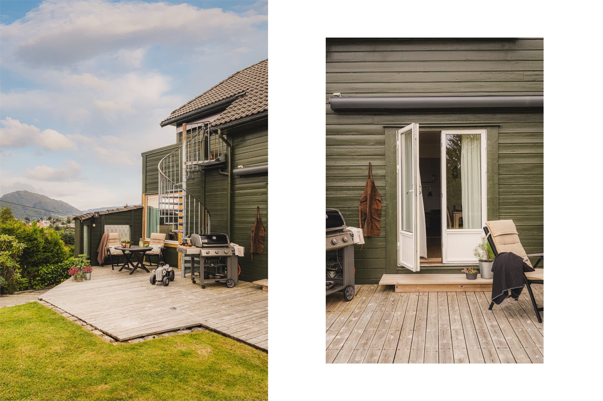 - Terrassen måler 36m² -