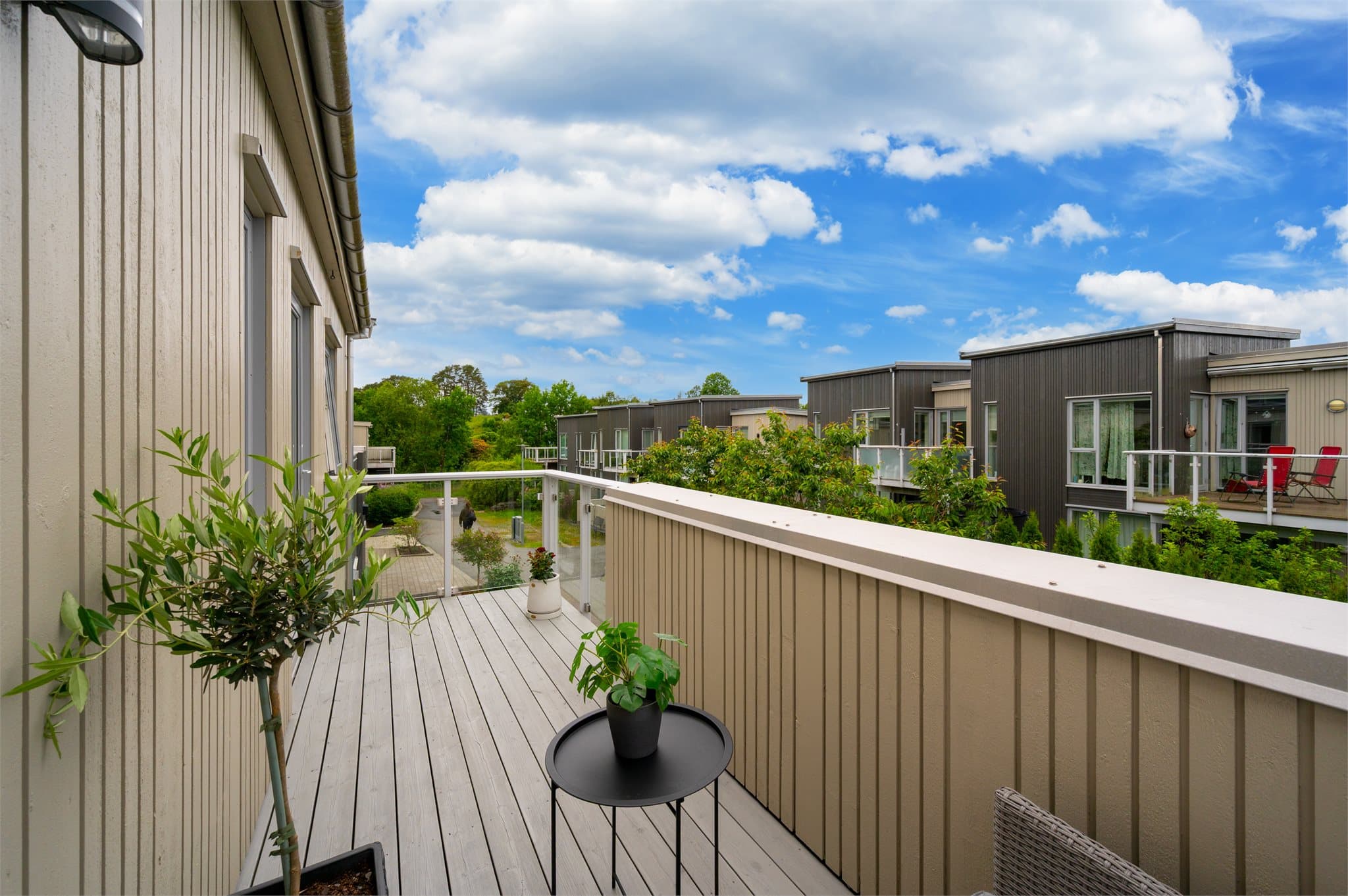 - Balkongen måler 7,8m² -