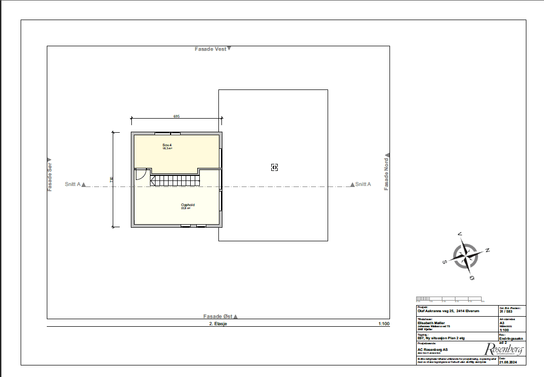 Plantegning 2.etasje.