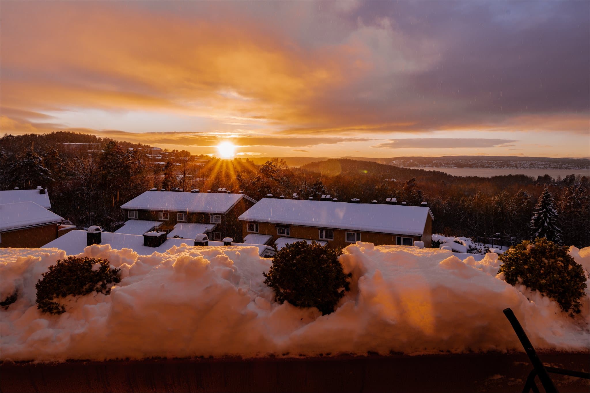Utsikten snakker for seg selv.