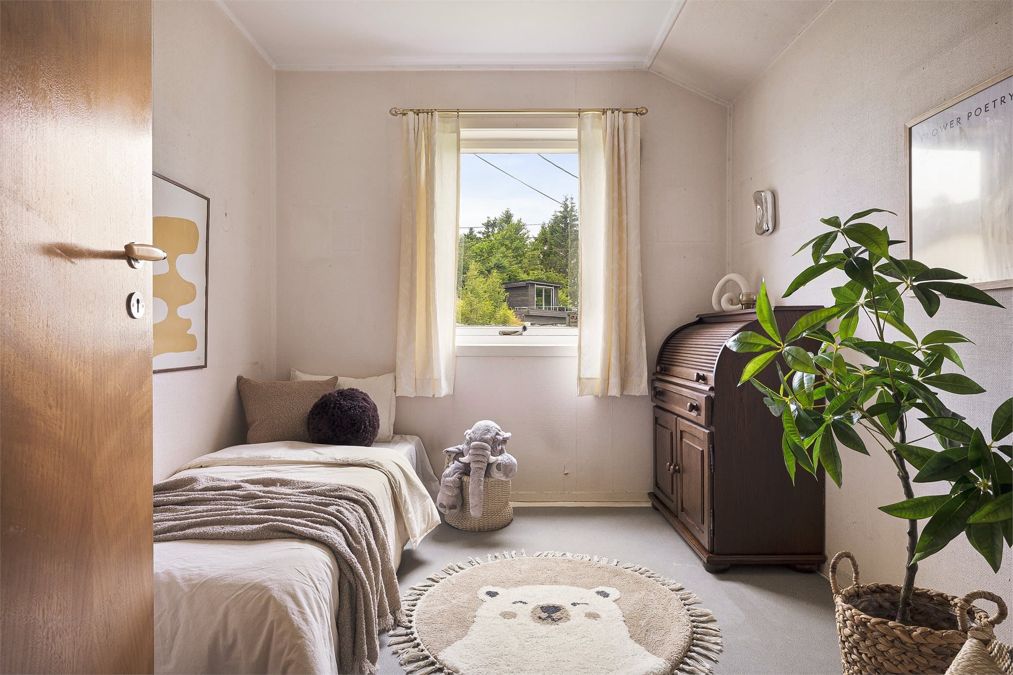 - Siste soverom måler 7,1m² -