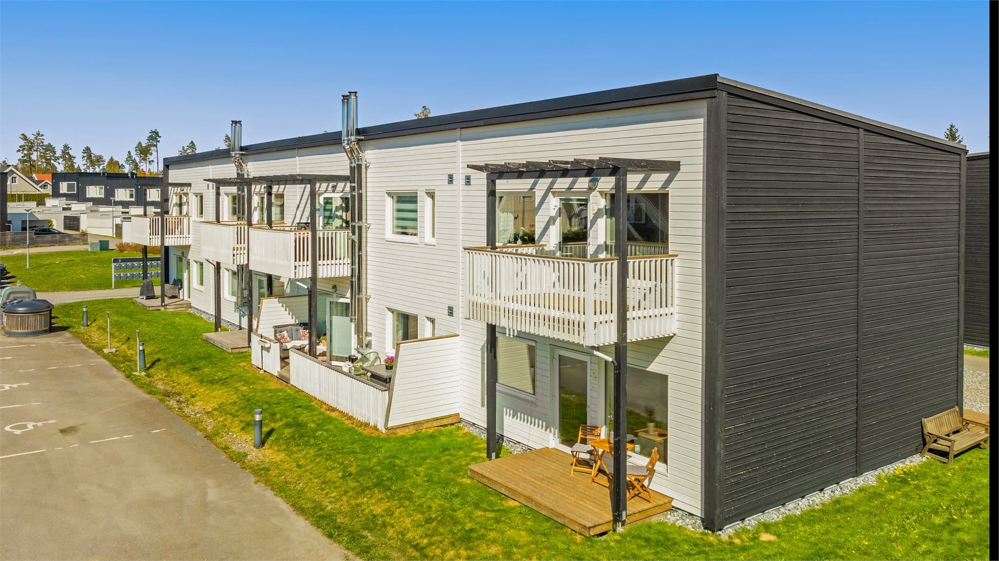 Moderne boligområde på veletablerte Bekkeberget.