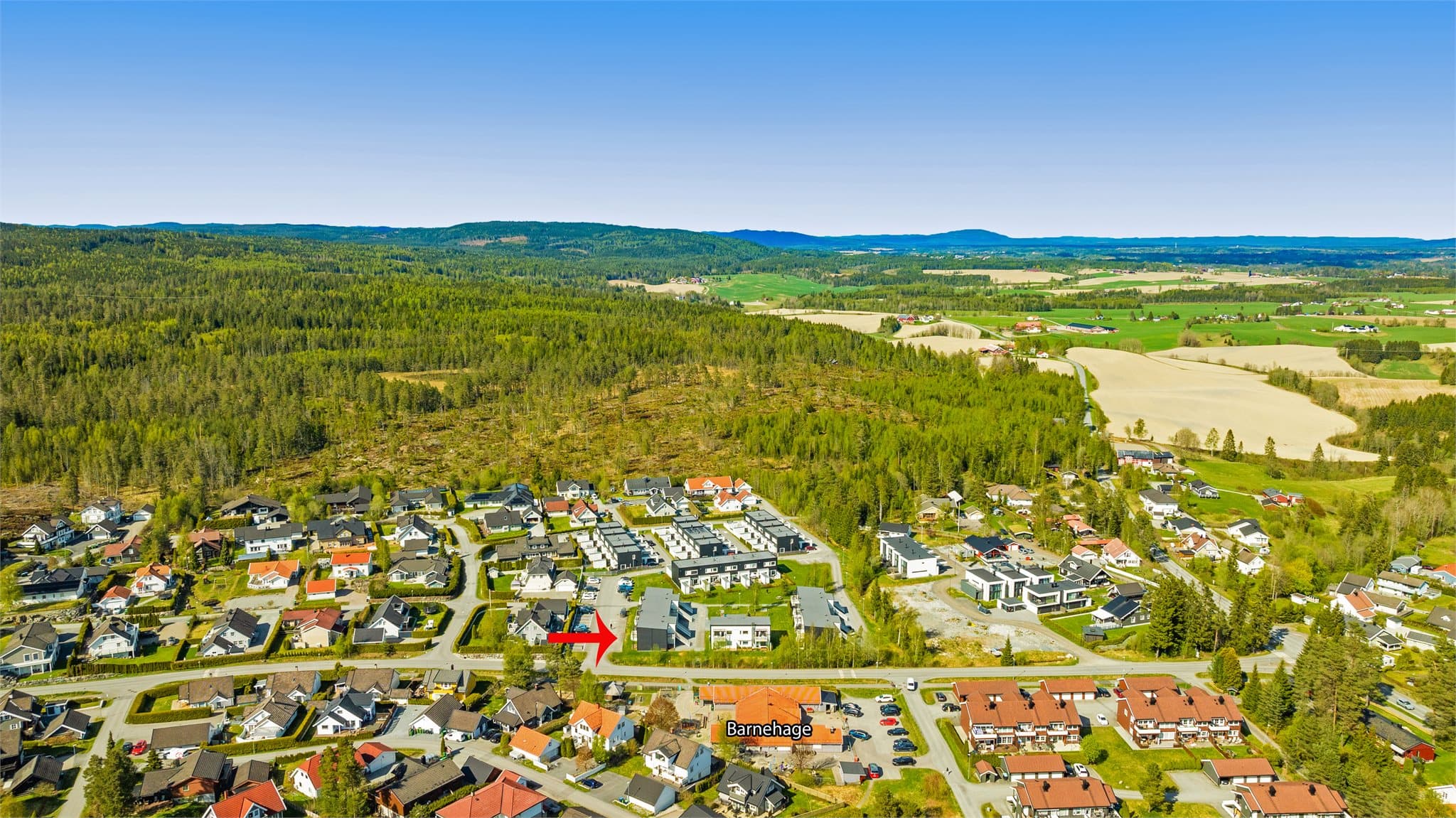 Flotte turområder rett utenfor døra.
