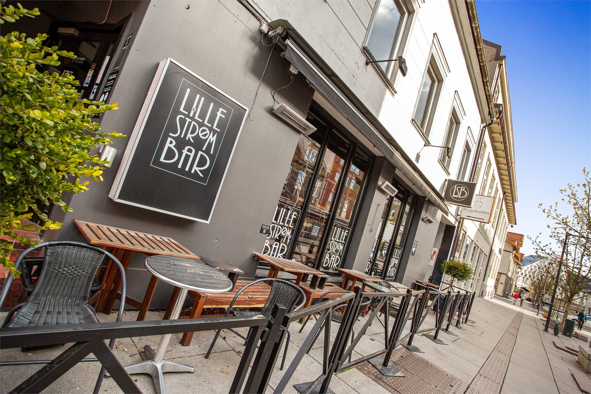 Kort vei til restauranter, kaféer og sosiale møteplasser